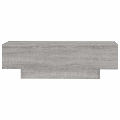 vidaXL Coffee Table Grey Sonoma 100x49.5x31 cm Engineered Wood 4