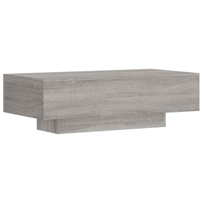 vidaXL Coffee Table Grey Sonoma 100x49.5x31 cm Engineered Wood 6