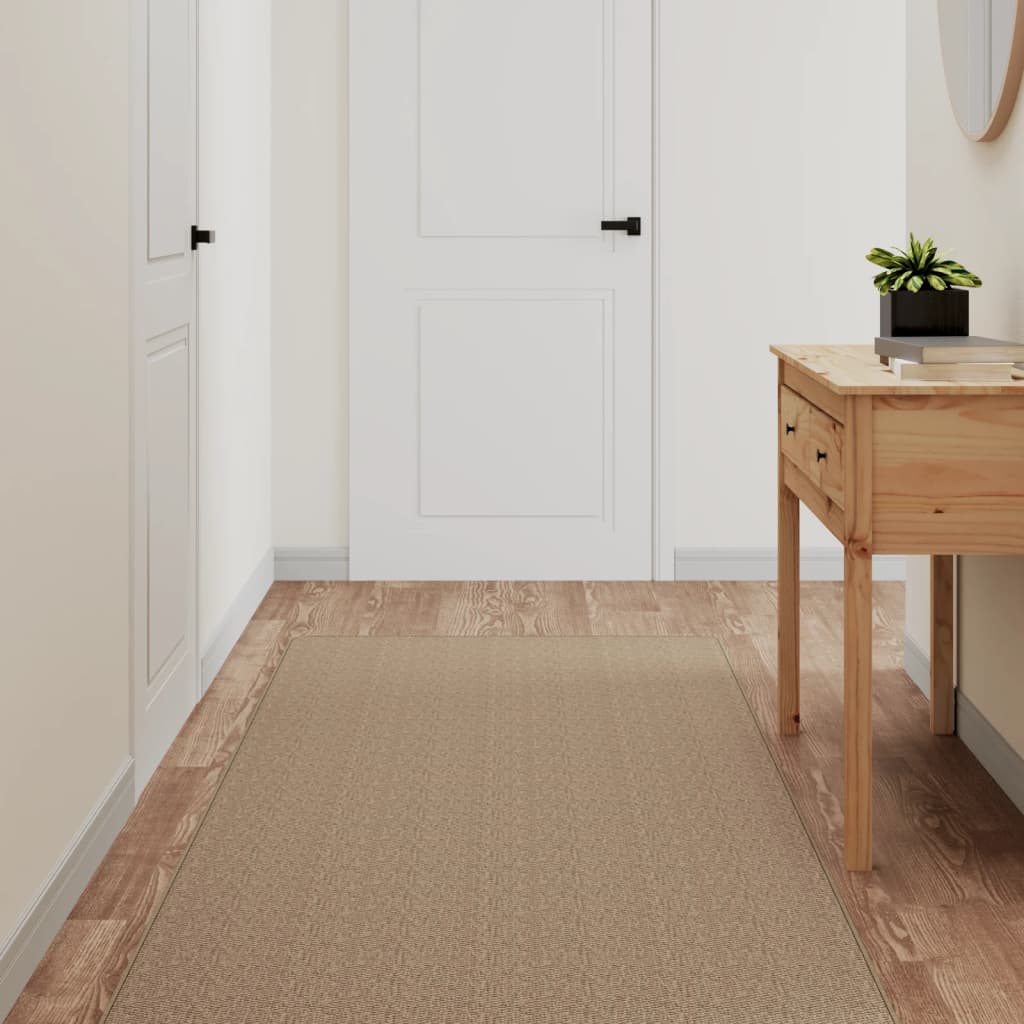 vidaXL Carpet Runner Sisal Look Width 80 cm
