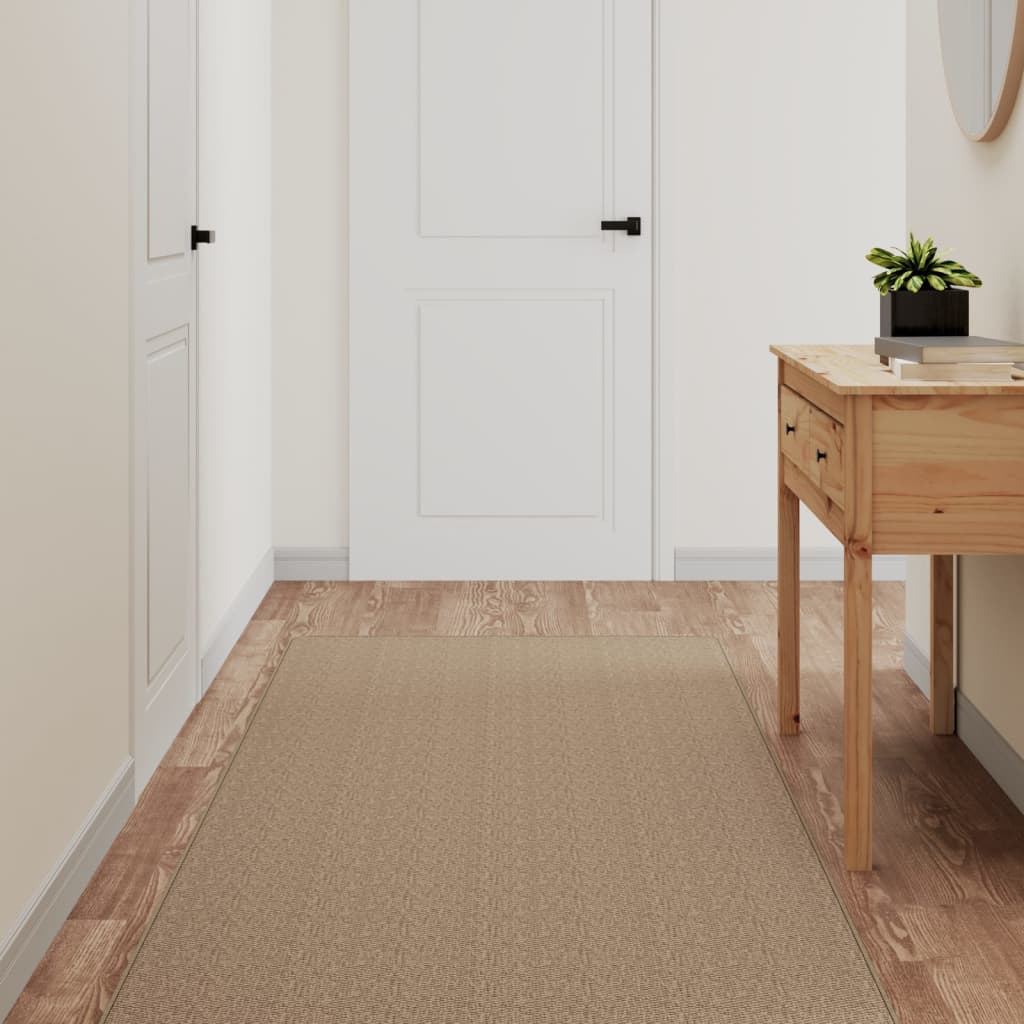 vidaXL Carpet Runner Sisal Look Width 80 cm