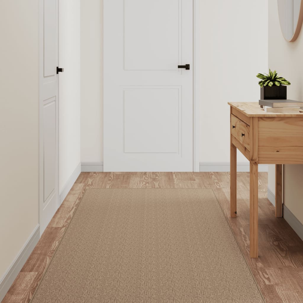 vidaXL Carpet Runner Sisal Look Width 80 cm