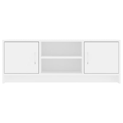 vidaXL TV Cabinet White 102x30x37.5 cm Engineered Wood 5