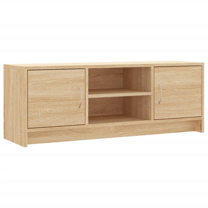 vidaXL TV Cabinet Sonoma Oak 102x30x37.5 cm Engineered Wood 2