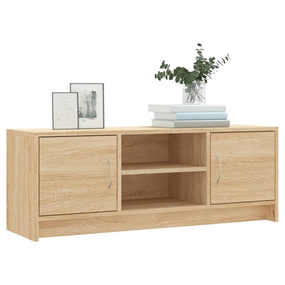 vidaXL TV Cabinet Sonoma Oak 102x30x37.5 cm Engineered Wood 3