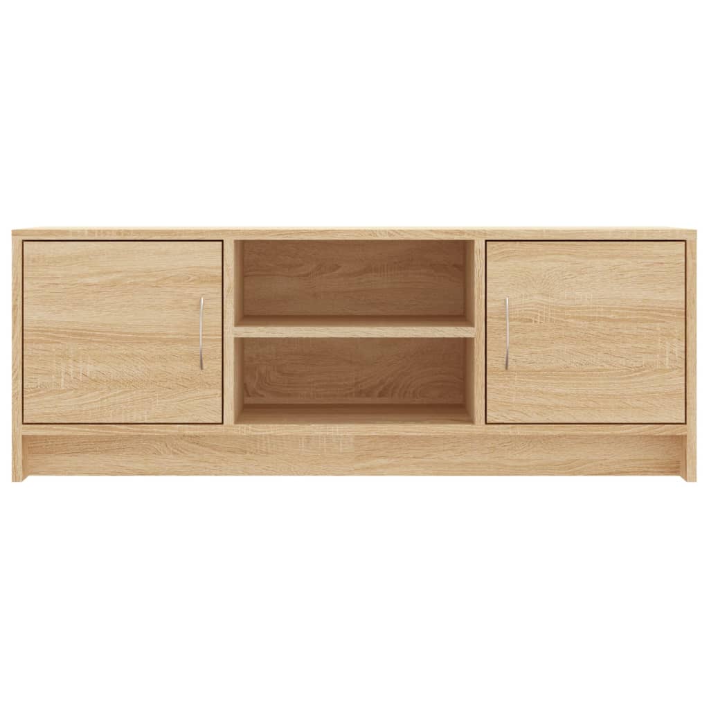 vidaXL TV Cabinet Sonoma Oak 102x30x37.5 cm Engineered Wood 5