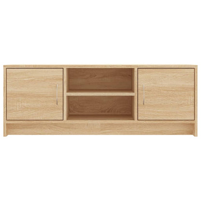vidaXL TV Cabinet Sonoma Oak 102x30x37.5 cm Engineered Wood 5