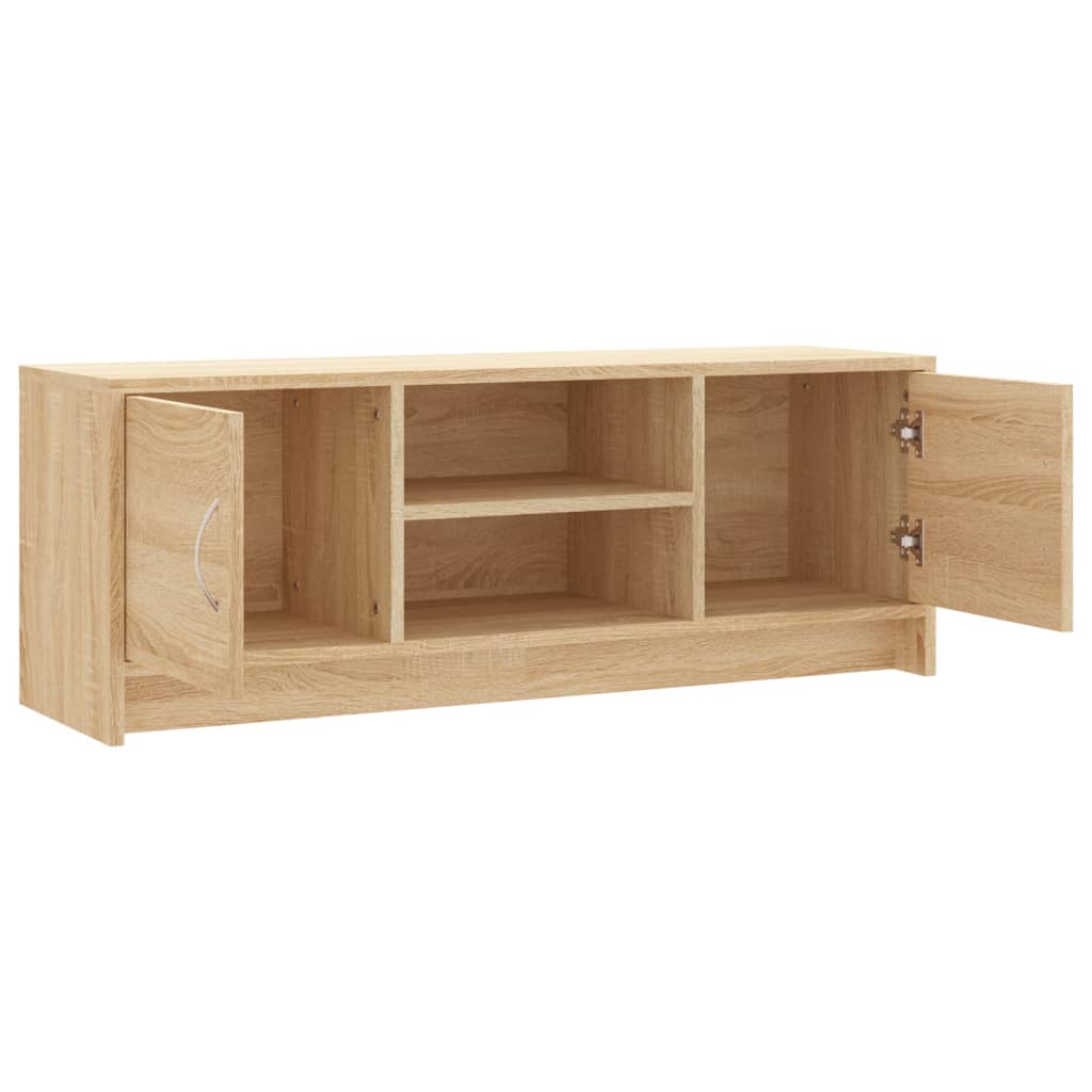 vidaXL TV Cabinet Sonoma Oak 102x30x37.5 cm Engineered Wood 6