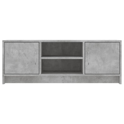 vidaXL TV Cabinet Concrete Grey 102x30x37.5 cm Engineered Wood 5