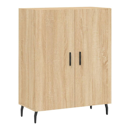 Highboard 69.5x34x180 cm Engineered Wood 2 Doors Sonoma oak