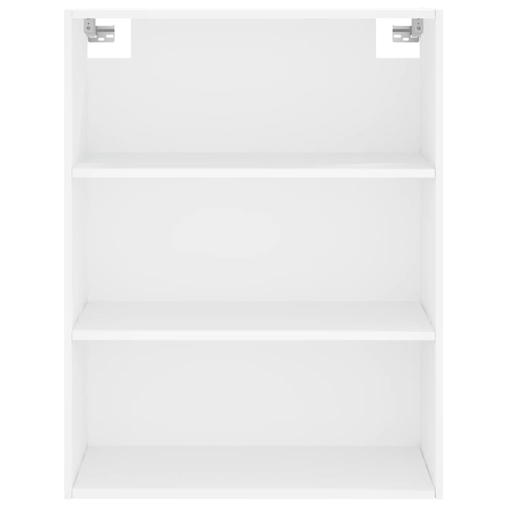 Highboard 69.5x34x180 cm Engineered Wood 2 Wood Doors White