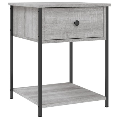 vidaXL Bedside Tables 2 pcs Grey Sonoma 44x45x58 cm Engineered Wood 3