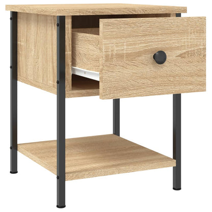 vidaXL Bedside Tables 2 pcs Sonoma Oak 34x35.5x45 cm Engineered Wood 6