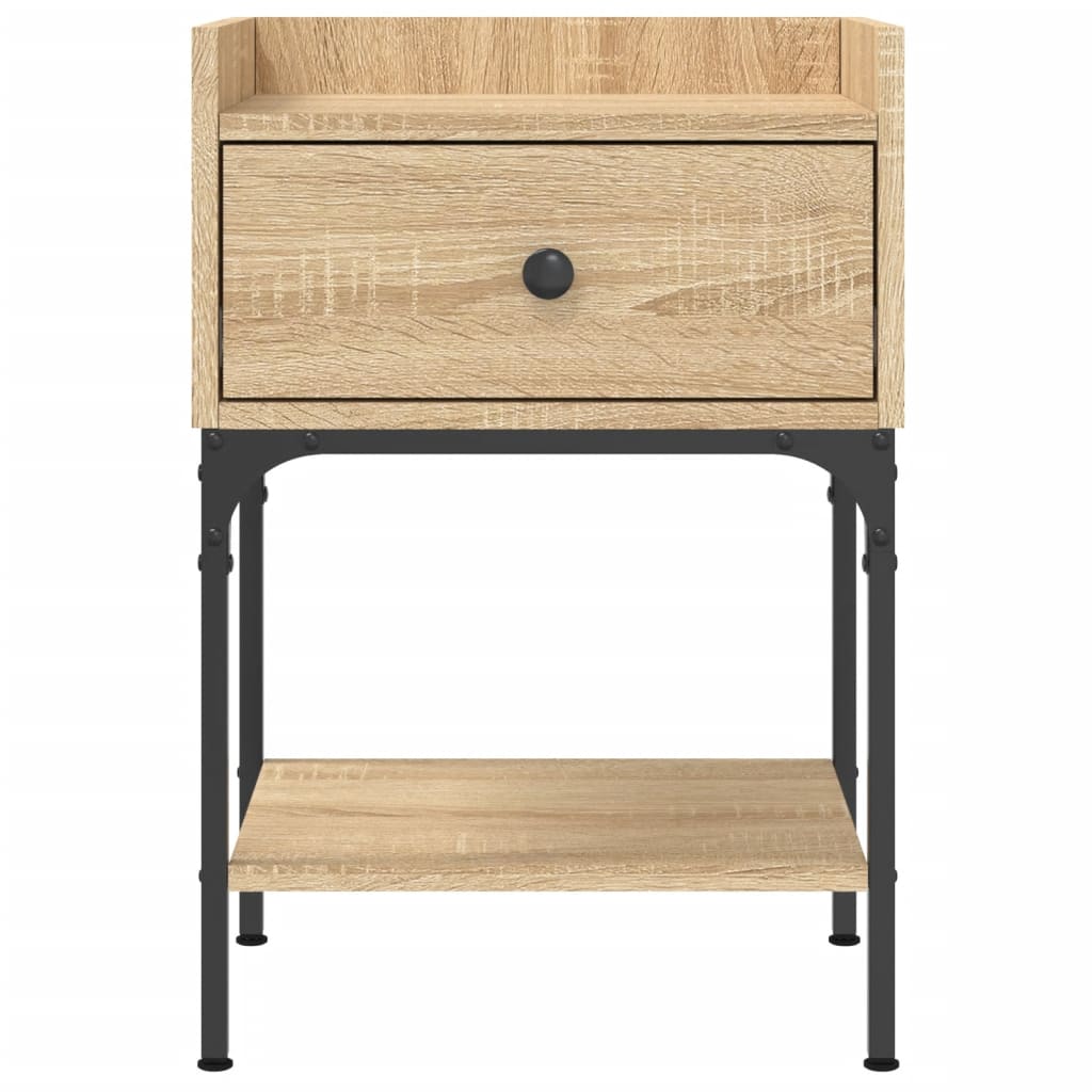 vidaXL Bedside Tables 2 pcs Sonoma Oak 40.5x31x60 cm Engineered Wood 6