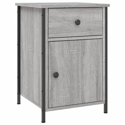 vidaXL Bedside Cabinets 2 pcs Grey Sonoma 40x42x60 cm Engineered Wood 5