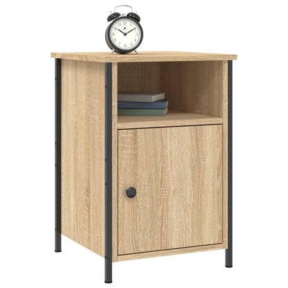 vidaXL Bedside Cabinets 2 pcs Sonoma Oak 40x42x60 cm Engineered Wood 3