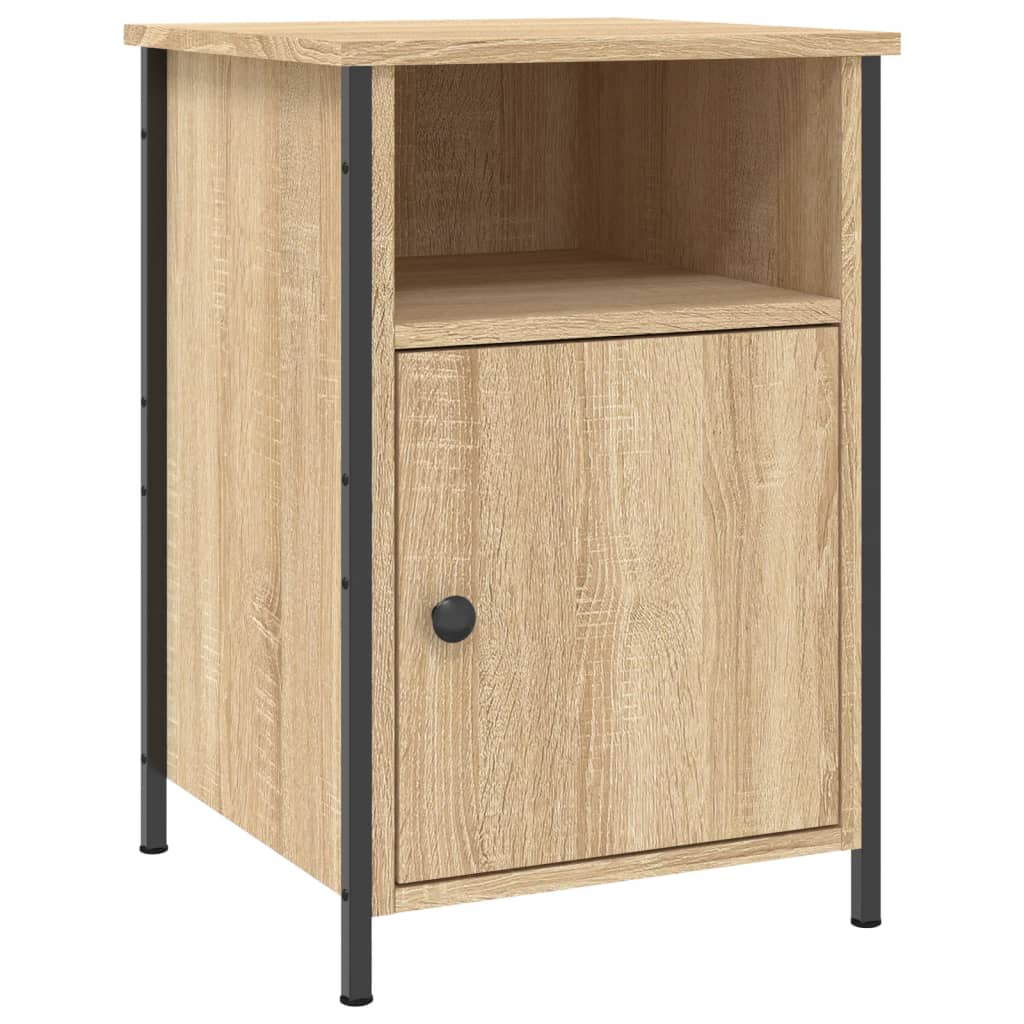 vidaXL Bedside Cabinets 2 pcs Sonoma Oak 40x42x60 cm Engineered Wood 5