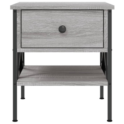 vidaXL Bedside Tables 2 pcs Grey Sonoma 40x42x45 cm Engineered Wood 6