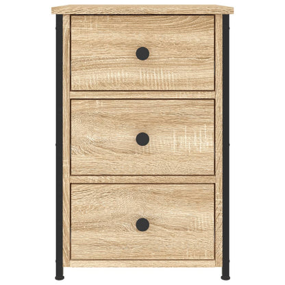 vidaXL Bedside Cabinet Sonoma Oak 40x36x60 cm Engineered Wood 5