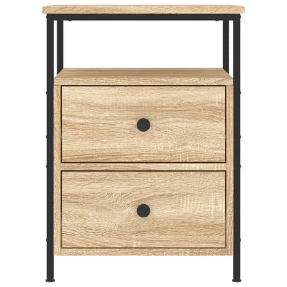 vidaXL Bedside Cabinet Sonoma Oak 44x45x60 cm Engineered Wood 5