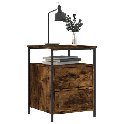 Bedside Cabinet 44x45x60 cm Engineered Wood Smoked oak
