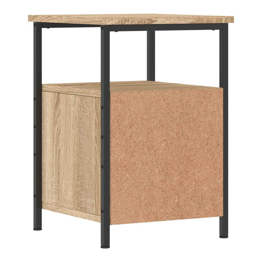 Bedside Cabinet 34x35,5x50 cm Engineered Wood Sonoma oak 2