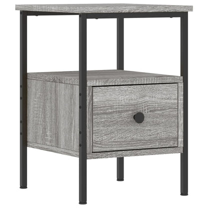 vidaXL Bedside Cabinets 2 pcs Grey Sonoma 34x36x50 cm Engineered Wood 3