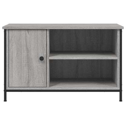 vidaXL TV Cabinet Grey Sonoma 80x40x50 cm Engineered Wood 6