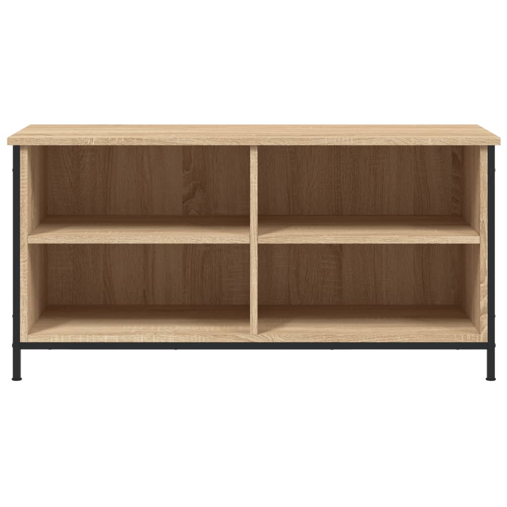 vidaXL TV Cabinet Sonoma Oak 100x40x50 cm Engineered Wood 4