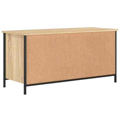 vidaXL TV Cabinet Sonoma Oak 100x40x50 cm Engineered Wood 6
