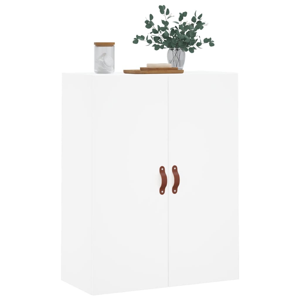 vidaXL Wall Mounted Cabinet White 69.5x34x90 cm 4