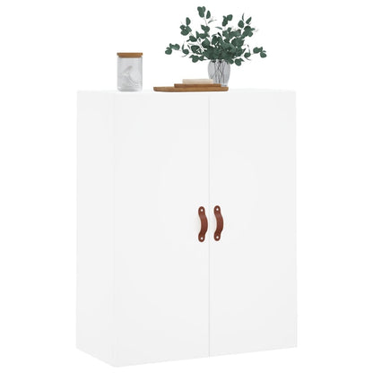 vidaXL Wall Mounted Cabinet White 69.5x34x90 cm 4