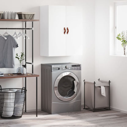 vidaXL Wall Mounted Cabinet White 69.5x34x90 cm 1