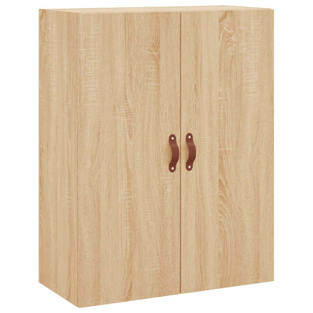 vidaXL Wall Mounted Cabinet Sonoma Oak 69.5x34x90 cm 2