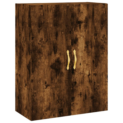 vidaXL Wall Mounted Cabinet Smoked Oak 69.5x34x90 cm 2