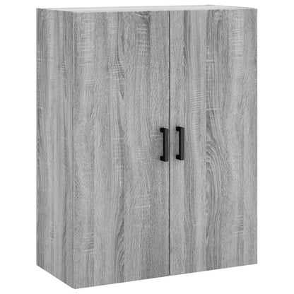 vidaXL Wall Mounted Cabinet Grey Sonoma 69.5x34x90 cm 2