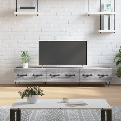 vidaXL TV Cabinet Grey Sonoma 150x36x30 cm Engineered Wood 1