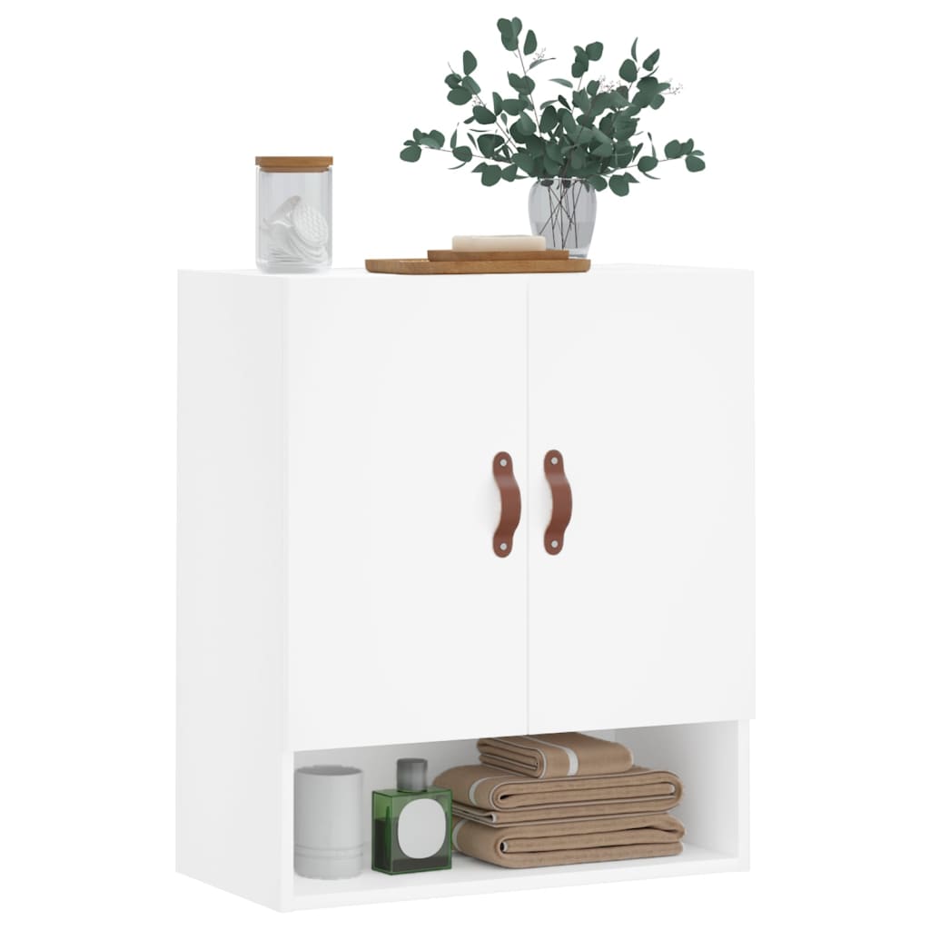 vidaXL Wall Cabinet White 60x31x70 cm Engineered Wood 3