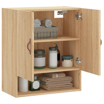 vidaXL Wall Cabinet Sonoma Oak 60x31x70 cm Engineered Wood 4