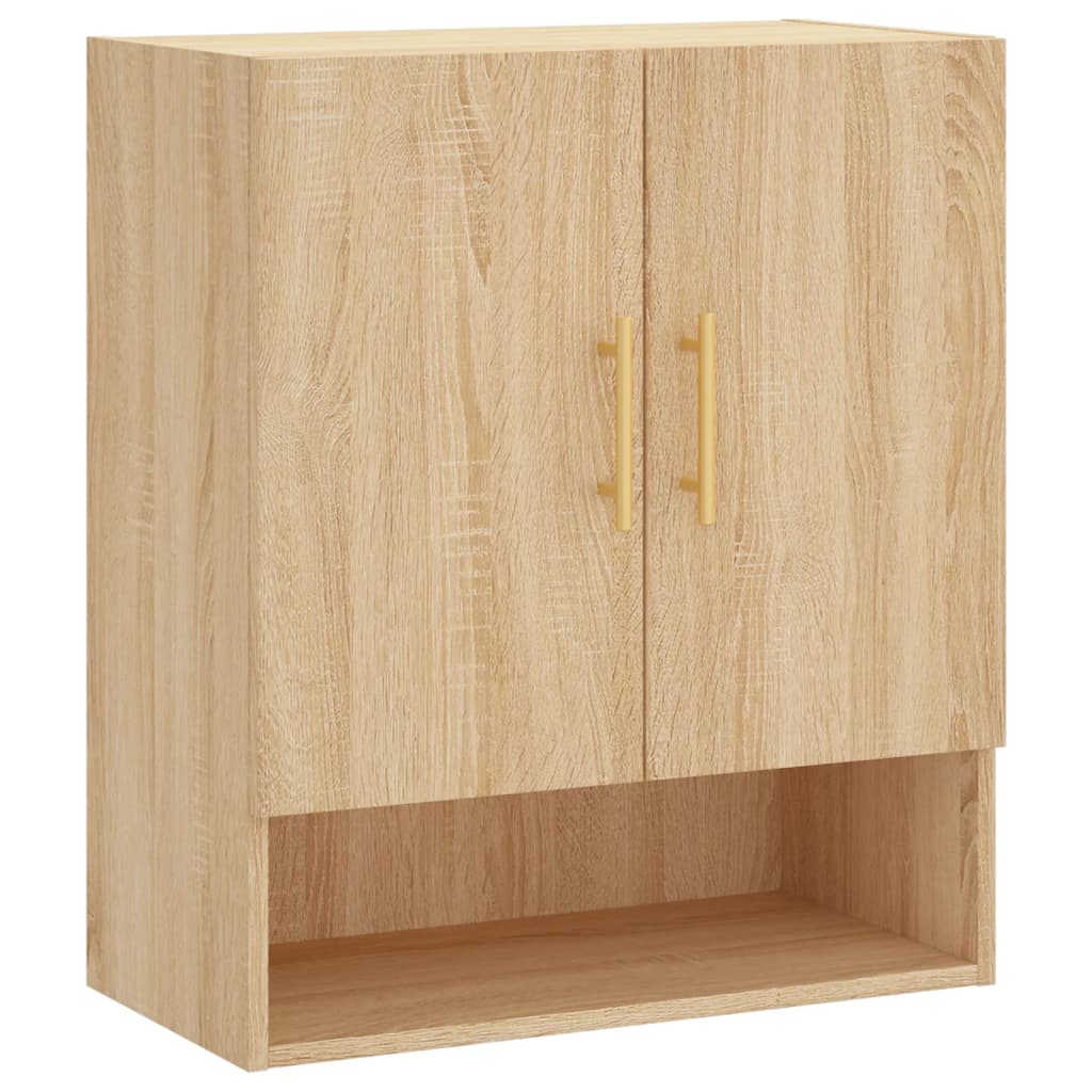 vidaXL Wall Cabinet Sonoma Oak 60x31x70 cm Engineered Wood 2