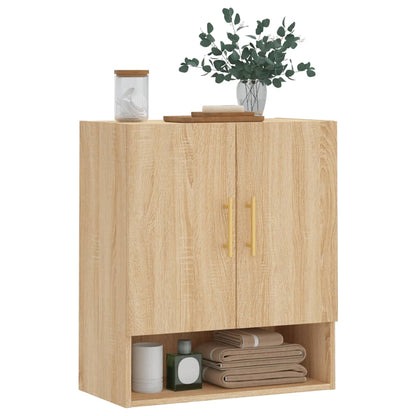 vidaXL Wall Cabinet Sonoma Oak 60x31x70 cm Engineered Wood 3
