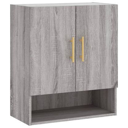 vidaXL Wall Cabinet Grey Sonoma 60x31x70 cm Engineered Wood 2