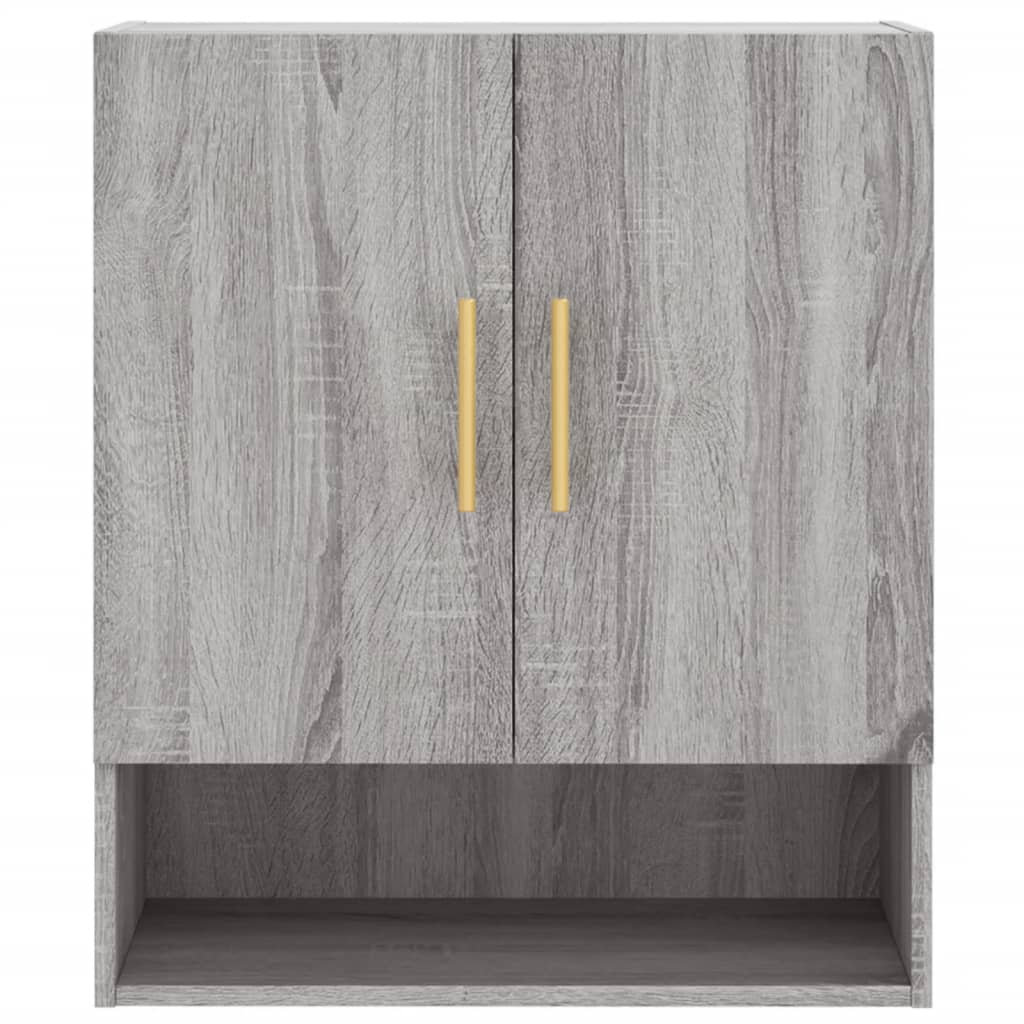 vidaXL Wall Cabinet Grey Sonoma 60x31x70 cm Engineered Wood 5