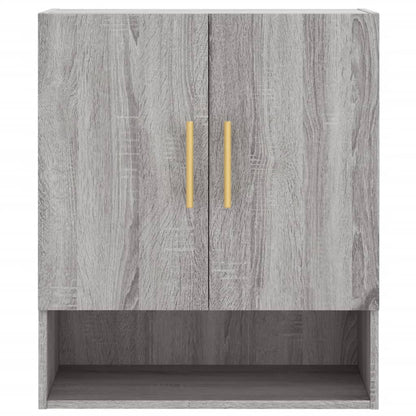 vidaXL Wall Cabinet Grey Sonoma 60x31x70 cm Engineered Wood 5