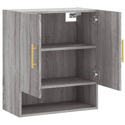 vidaXL Wall Cabinet Grey Sonoma 60x31x70 cm Engineered Wood 6