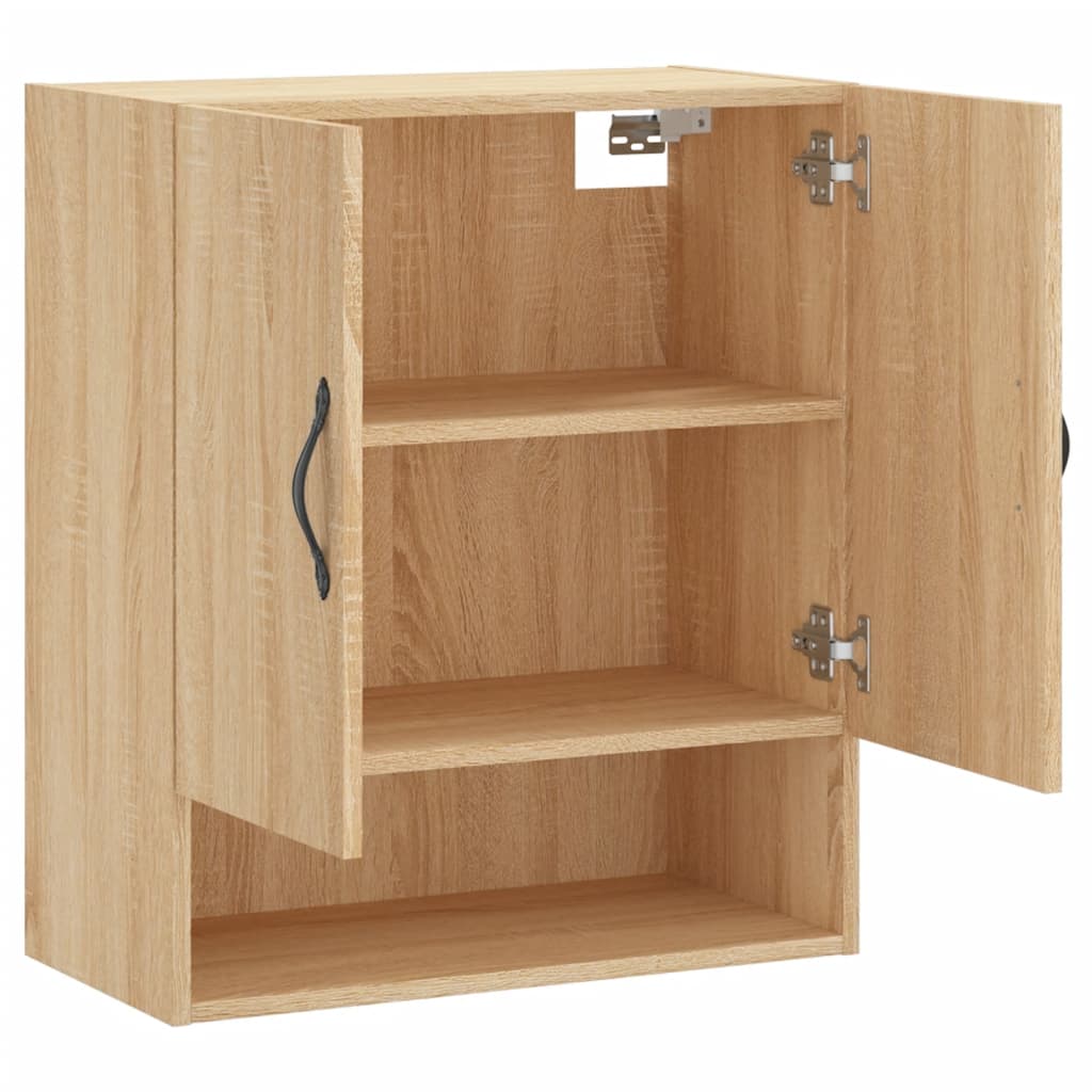 vidaXL Wall Cabinet Sonoma Oak 60x31x70 cm Engineered Wood 6