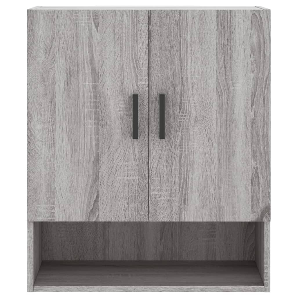 vidaXL Wall Cabinet Grey Sonoma 60x31x70 cm Engineered Wood 5