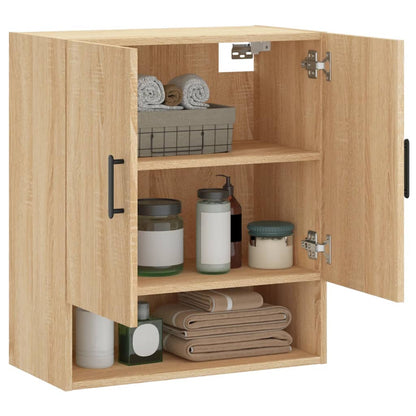 vidaXL Wall Cabinet Sonoma Oak 60x31x70 cm Engineered Wood 4