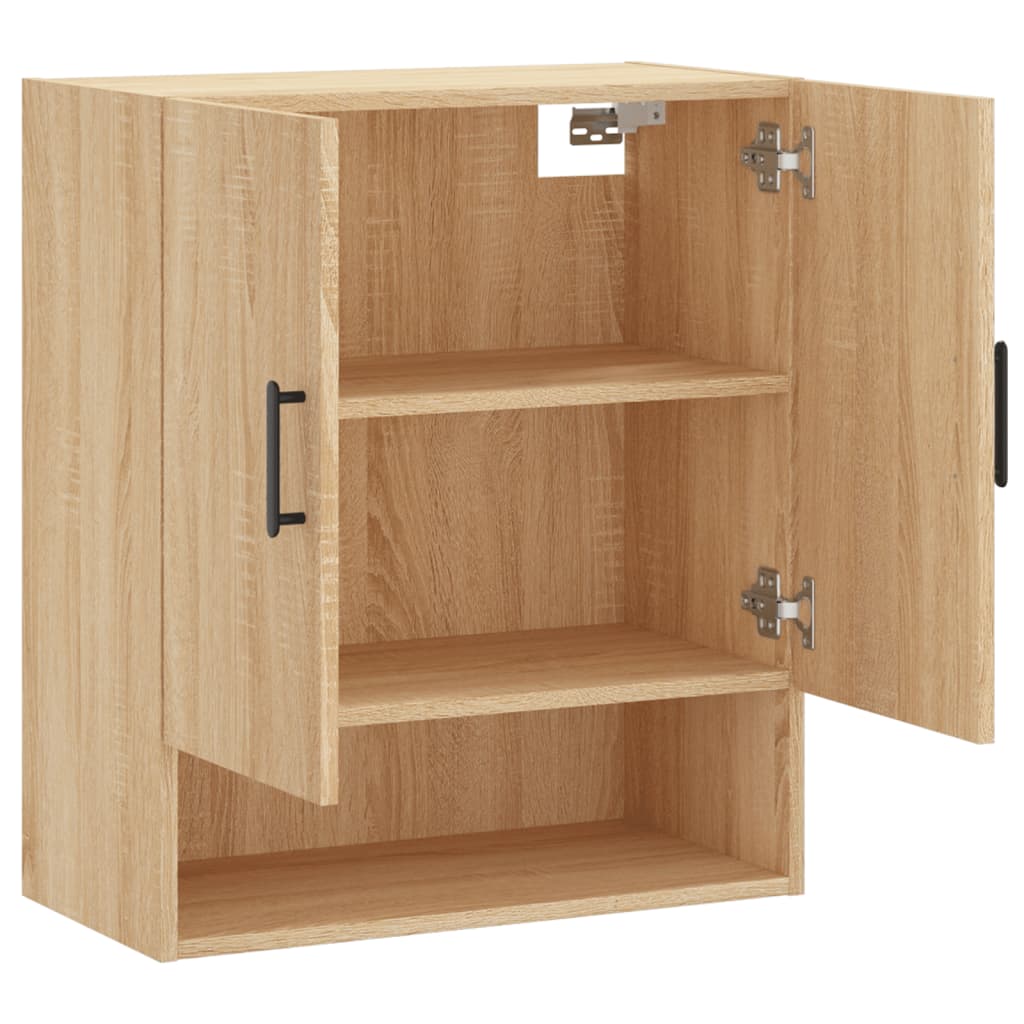 vidaXL Wall Cabinet Sonoma Oak 60x31x70 cm Engineered Wood 6