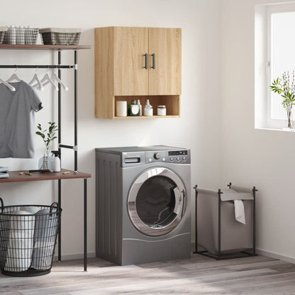 vidaXL Wall Cabinet Sonoma Oak 60x31x70 cm Engineered Wood 1