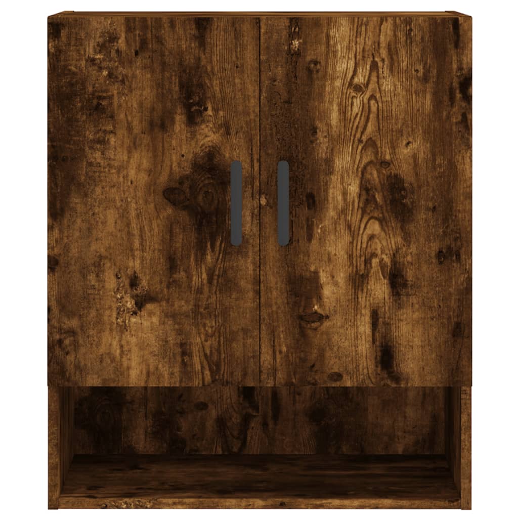 vidaXL Wall Cabinet Smoked Oak 60x31x70 cm Engineered Wood 5